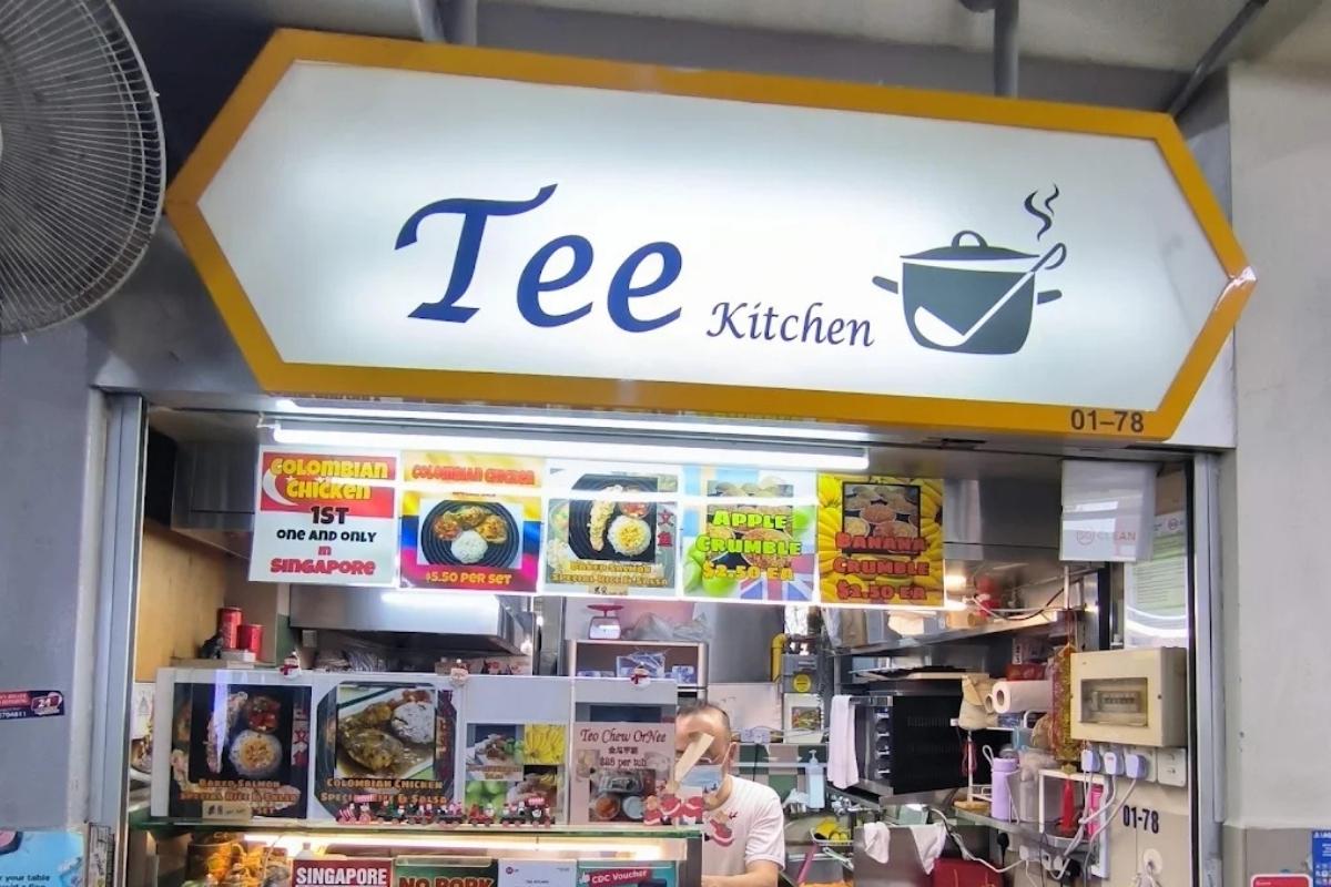 tee kitchen - stall front