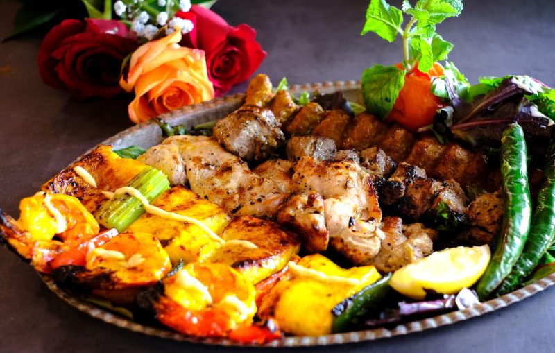 kebab platter