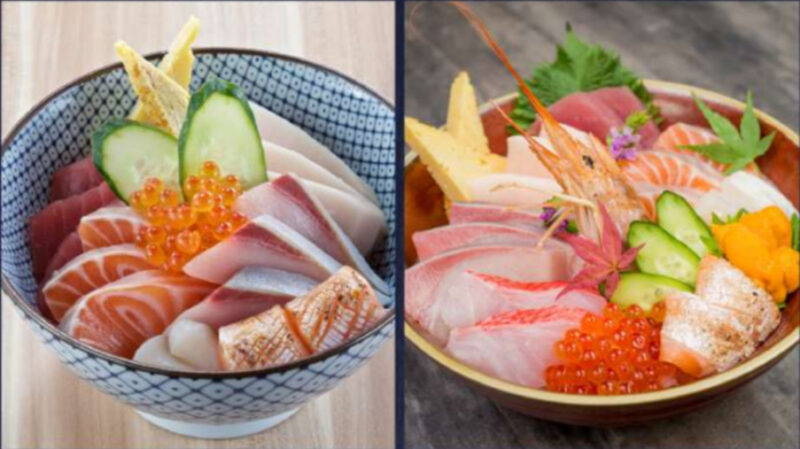 the sushi bar - rice bowls