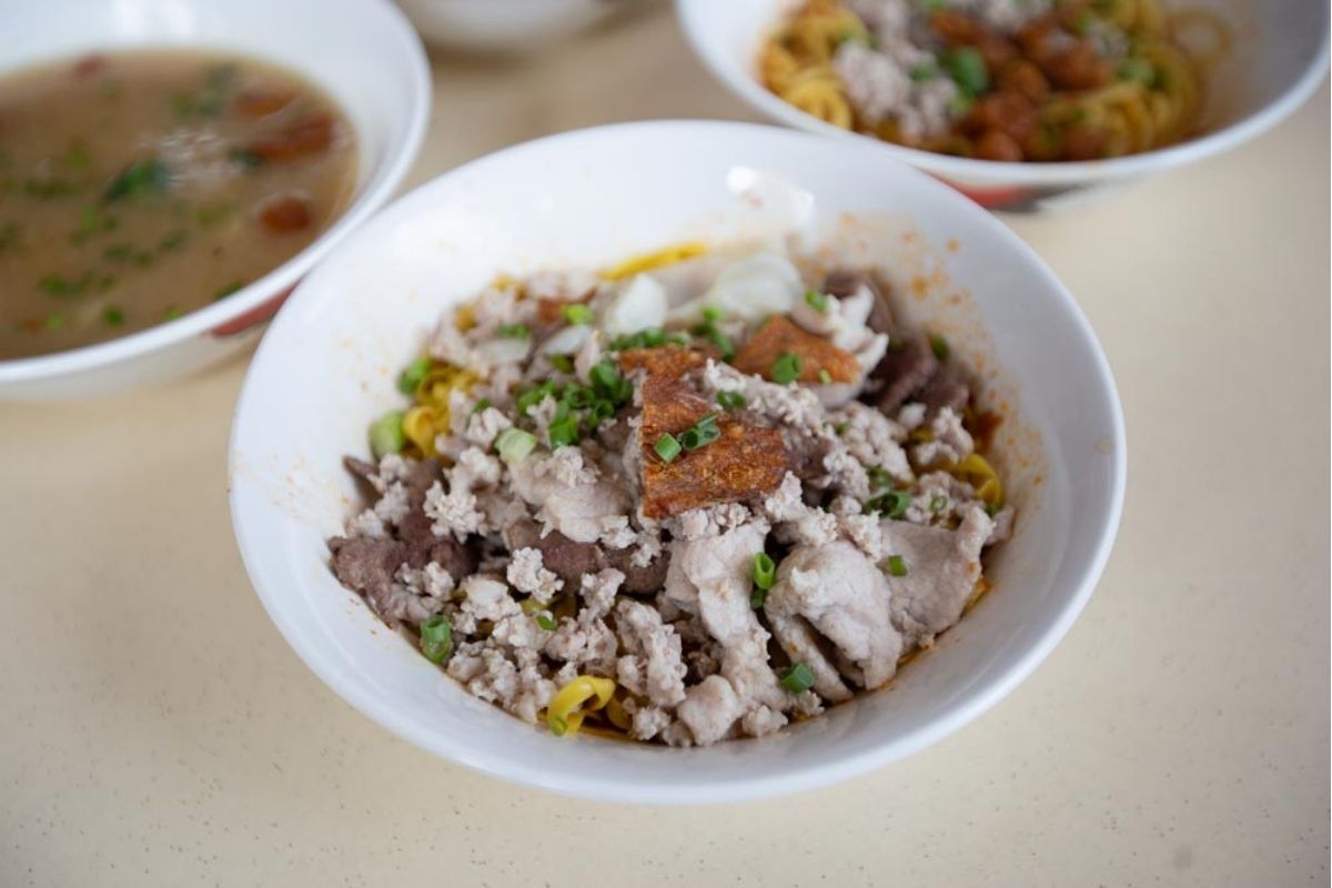 No. 25 Minced Meat Noodle - Minced Meat Noodle Dry