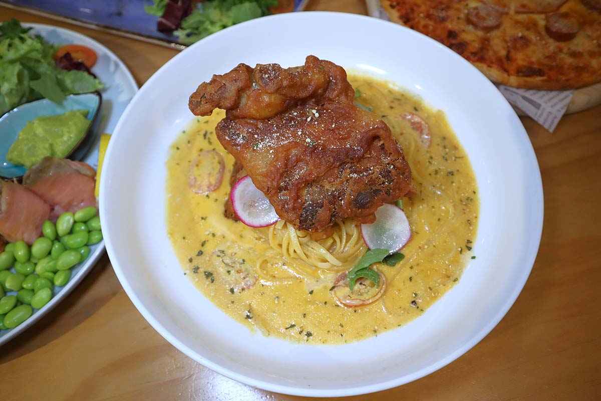 6letterbrunch7 6 letter brunch - salted egg pasta