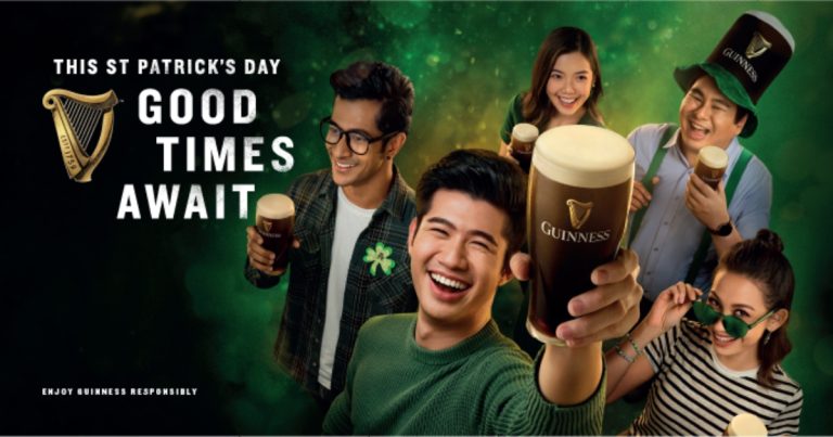 St. Pat’s Day is here – Enjoy S$5 off your pint of Guinness till 19 March 2022