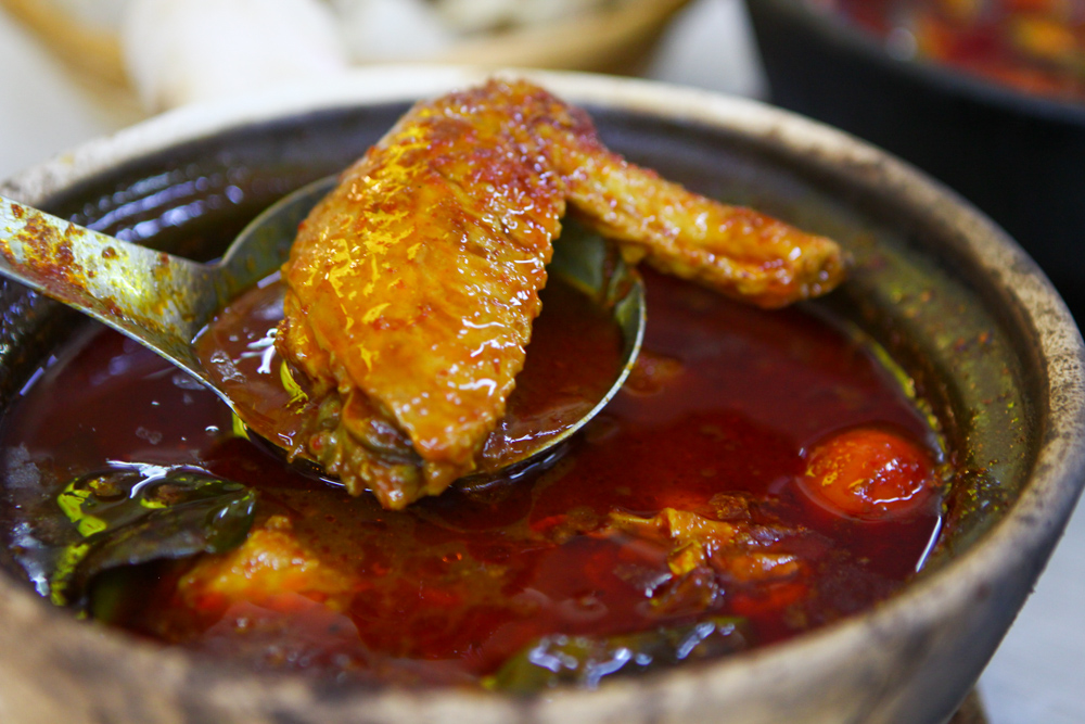 Image of chicken wing from asam pedas ayam