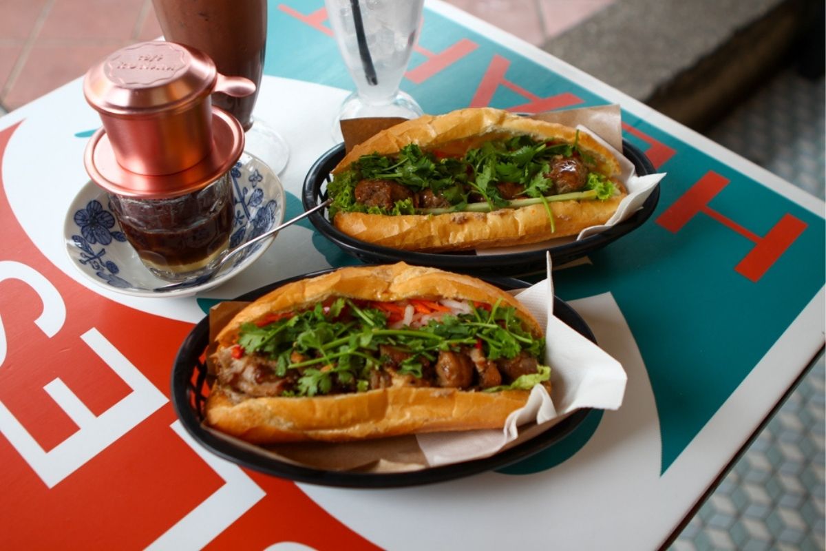 joo chiat banh mi ca phe - overview of dishes