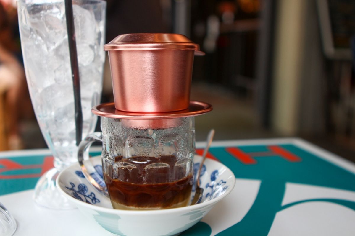 joo chiat banh mi ca phe - vietnamese drip coffee