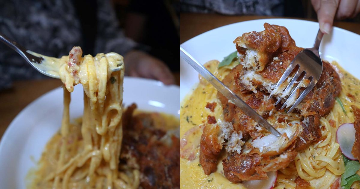 6letterbrunch8 6 letter brunch - salted egg pasta closeup
