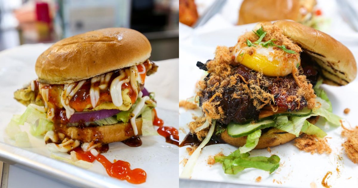 photo of burgers