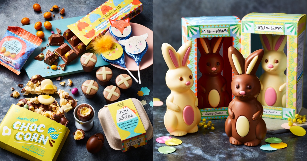 Collage of M&S products