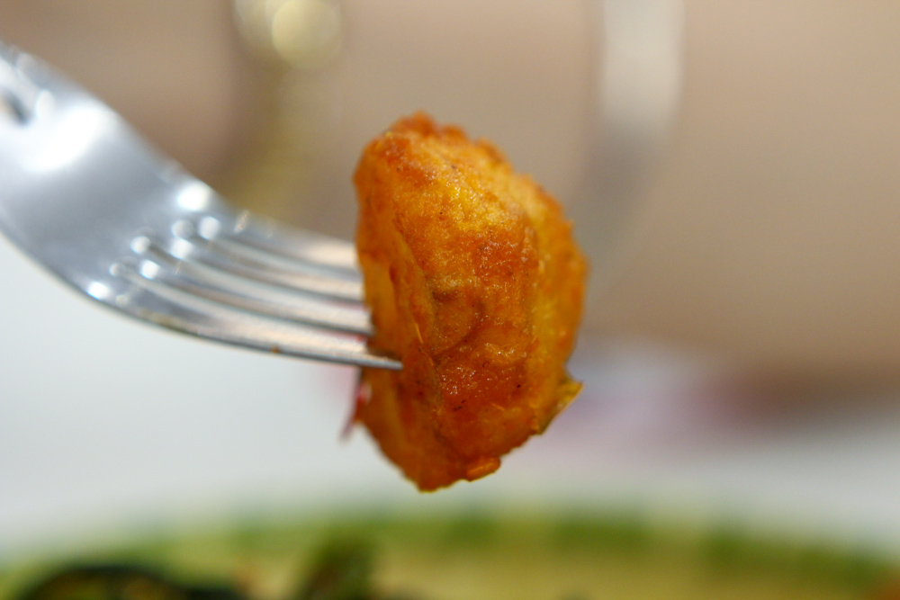 Close-up of a potato