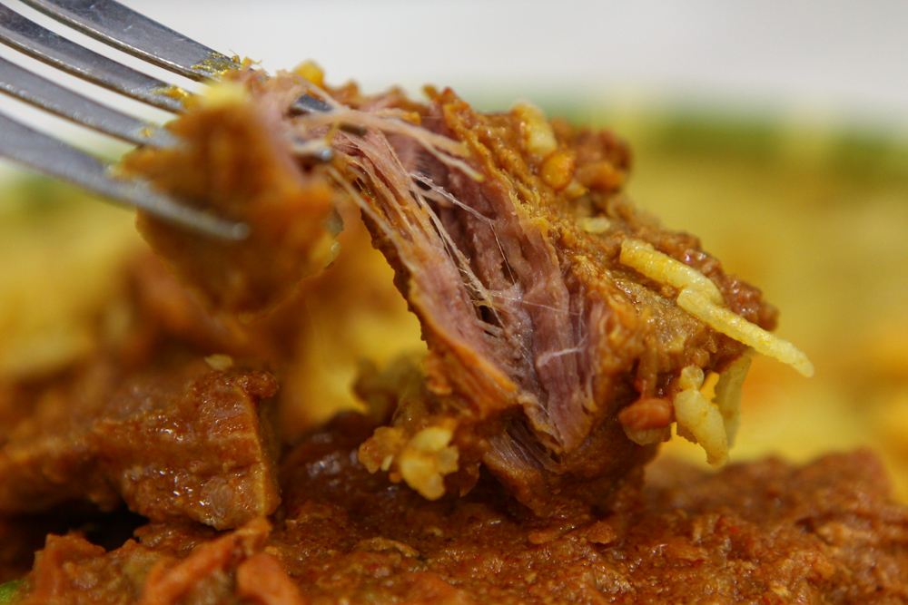 Close-up of mutton