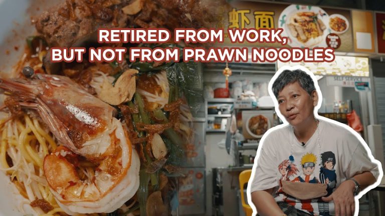 Retired from work, but not from prawn noodles: Don Don Prawn Noodles