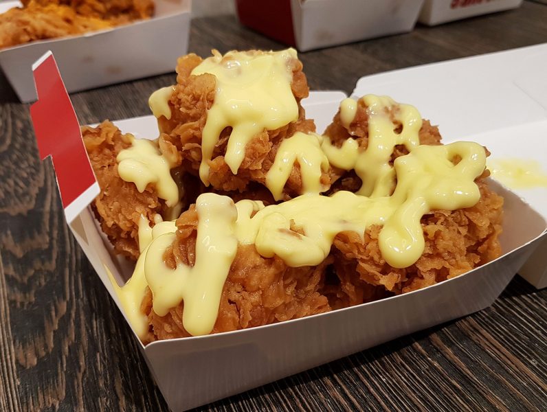 image of I Like Chicken's durian fried chicken