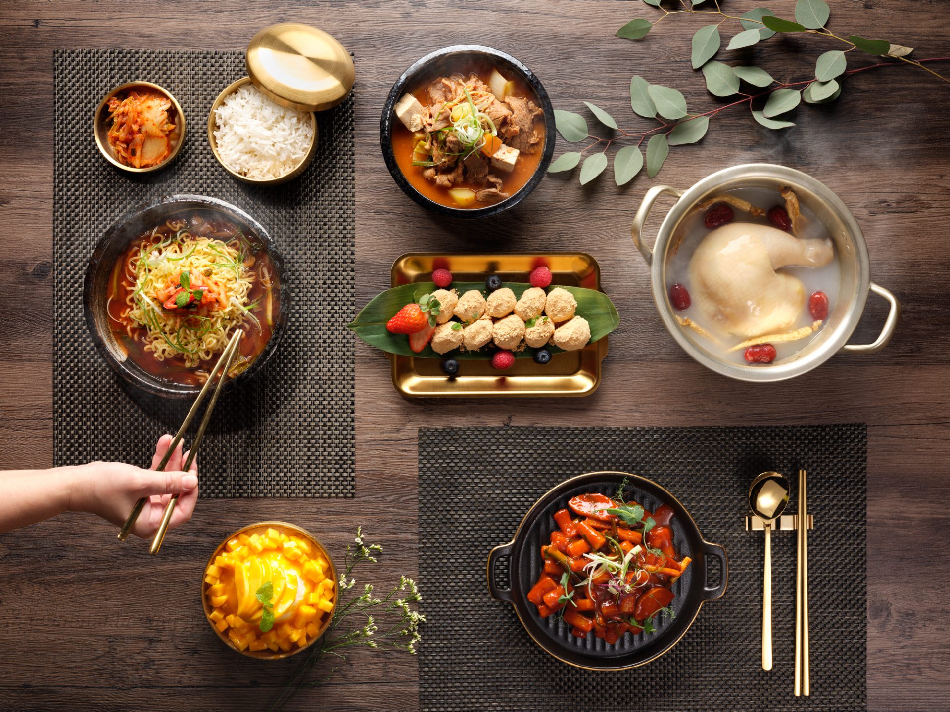Holiday Inn's Ramadan Korean delights spread