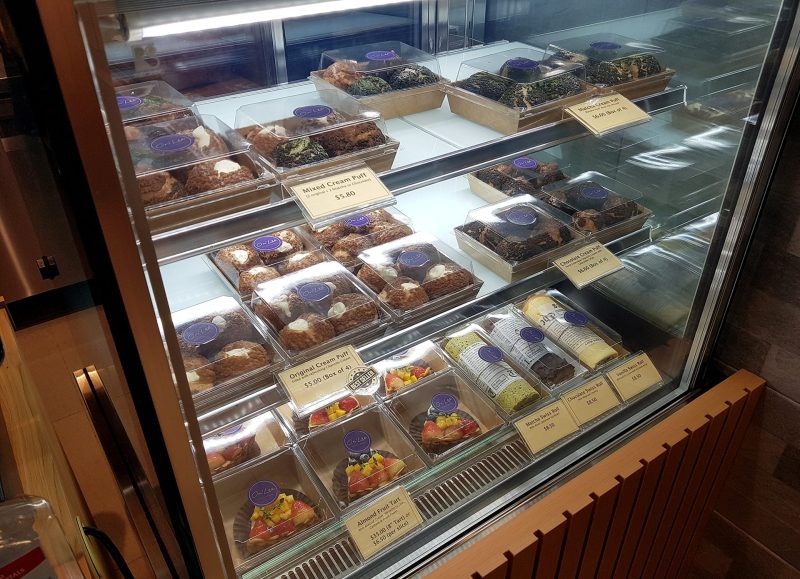 image of on'lee artisan bakery's refrigerator section