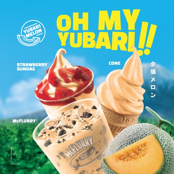 a photo of yubari melon ice cream