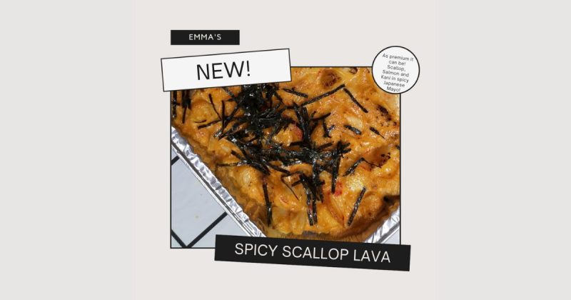 A picture of the Spicy Scallop Volcano Sushi Bake Rice