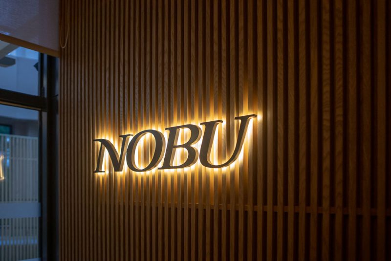 nobu signage