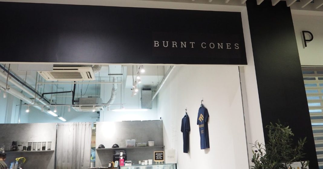 Burnt Cones Gelato Instaworthy smoked waffles, fried chicken and