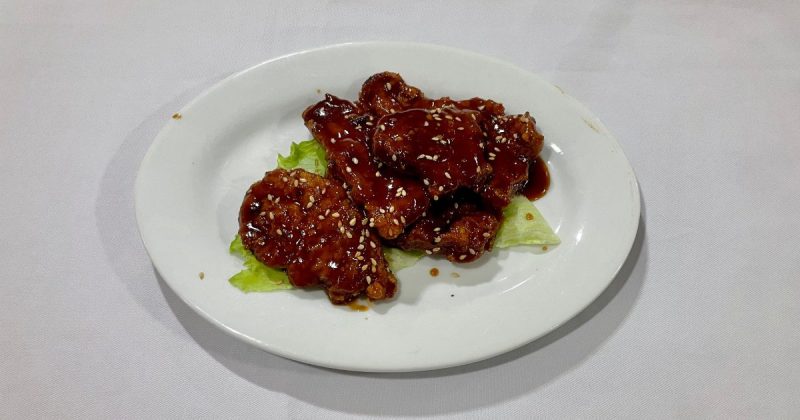 Arcadia Restaurant - A picture of the brown sauce pork rib