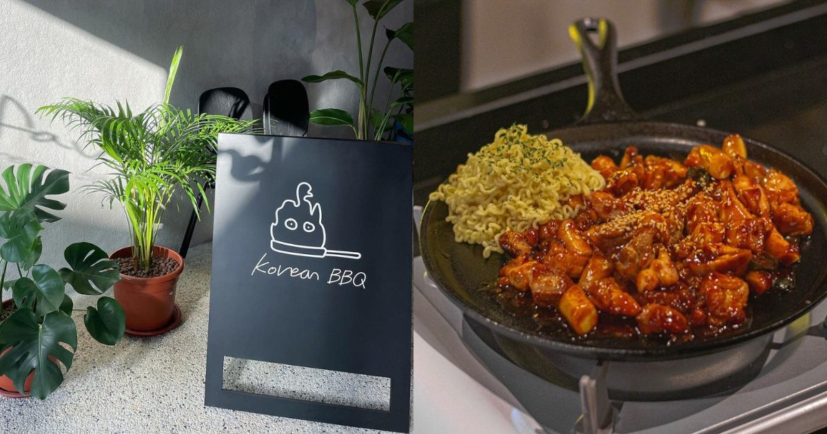 Fav.grillbar – A picture of a signage and charcoal spicy chicken bbq
