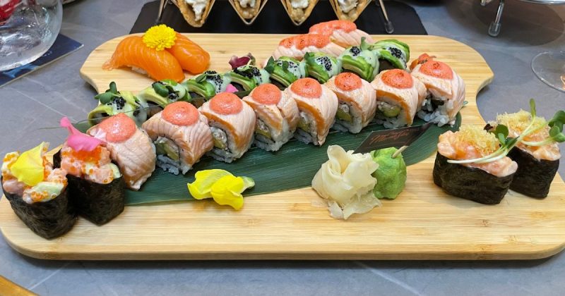 Boss Salmon Sushi Platter