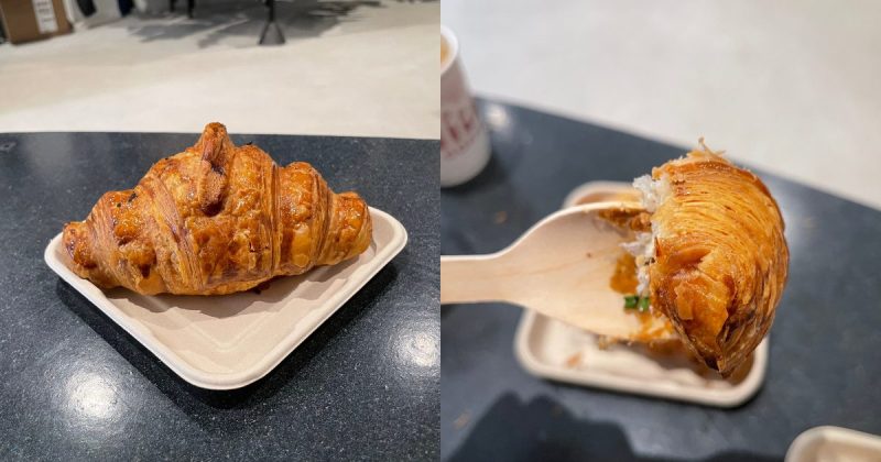 Greedy Greedy - A picture of their sea salt croissant
