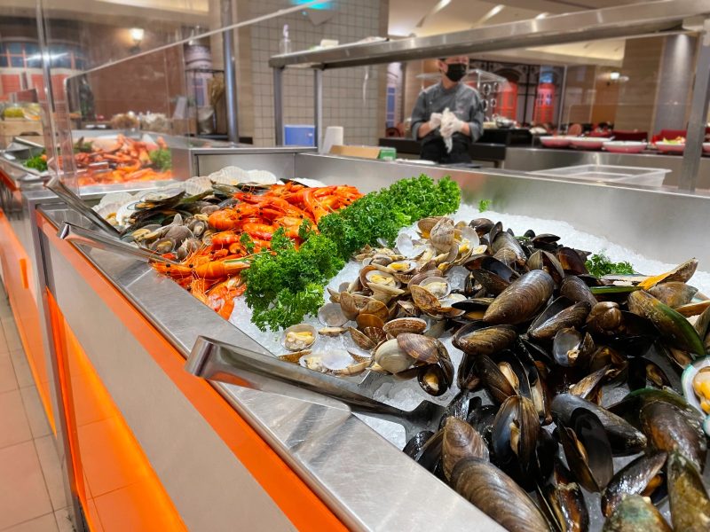 carousel - seafood counter