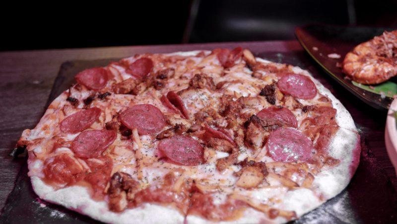 lu la restobar - meat lovers pizza