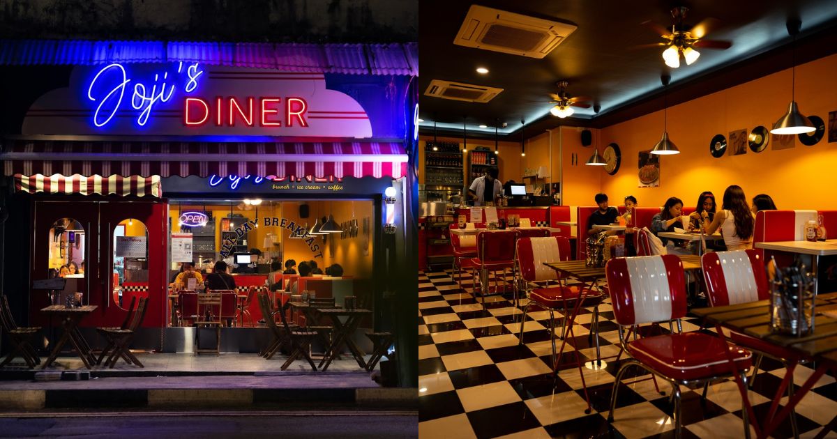 Joji's Diner - Storefront & Interior