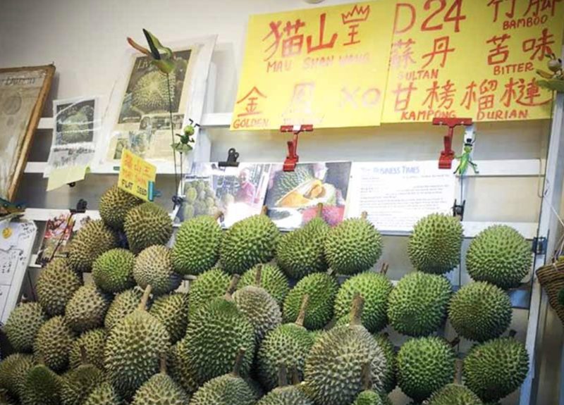 durian stalls - 277 katong durians