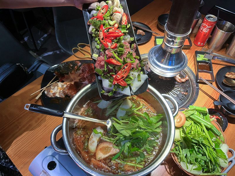 khoi grill - hotpot and meats