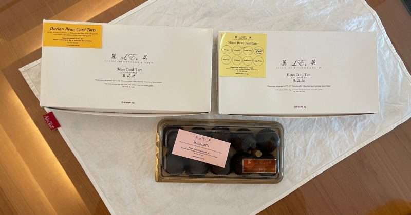 LE Cafe Confectionery & Pastry - A picture of what I bought from the store