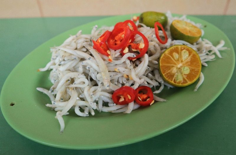 teochew rice & porridge - silverfish