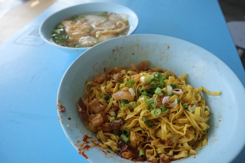 chao yang fishball noodle - dry noodles