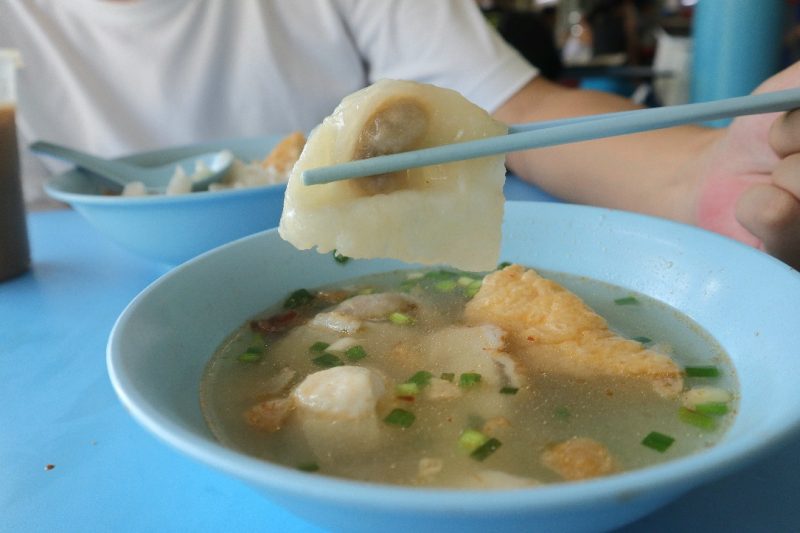 chao yang fishball noodle - fish dumplings