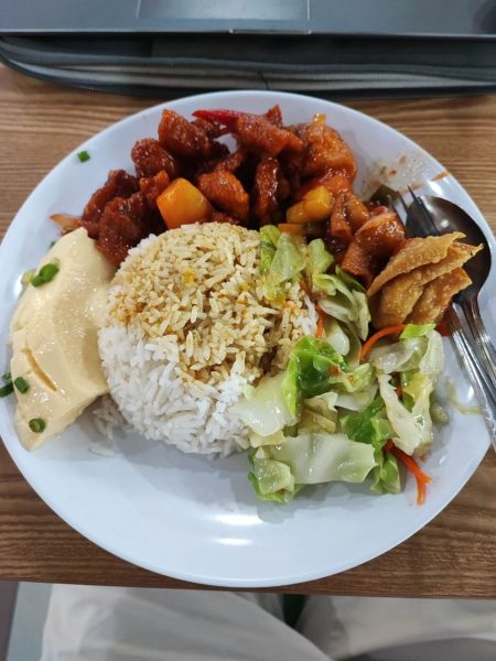 NTU Listicle - A picture of Cai fan from mixed veg rice from canteen 11