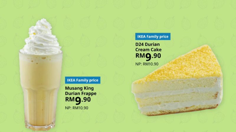IKEA Malaysia - durian desserts