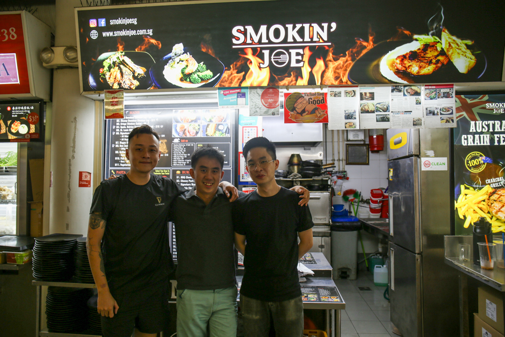 smokin joe - chef joe and staff