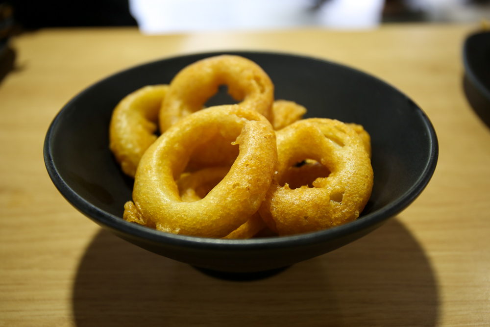 smokin joe - onion rings
