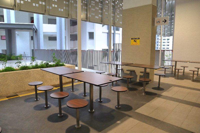 margaret drive hawker centre - seats on second floor