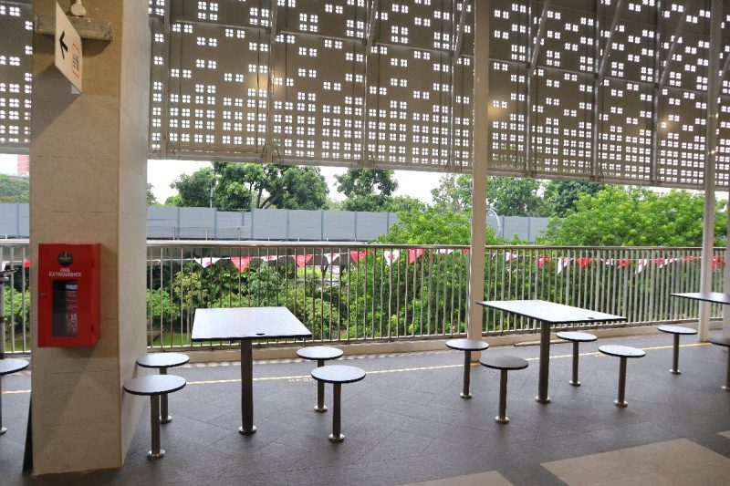 margaret drive hawker centre - upstairs seating
