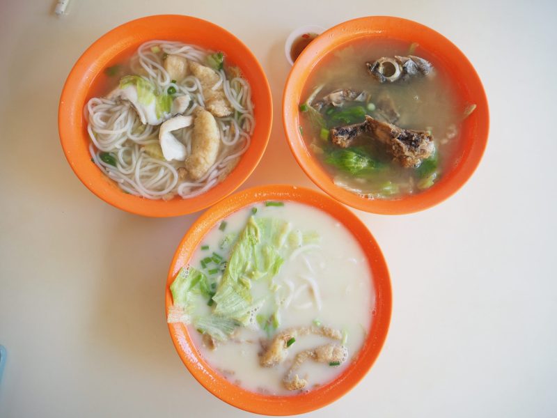 Newton Food Centre - A picture of three dishes
