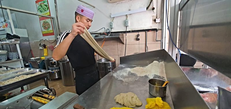 Lan Zhou Mee Tarik - hand-pulled noodles 