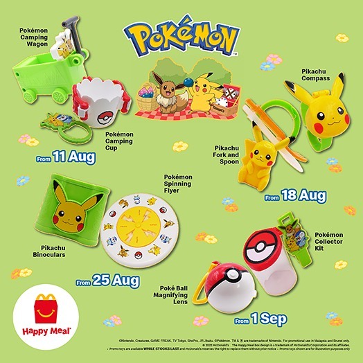 McDonalds - Happy Meal Pokemon 