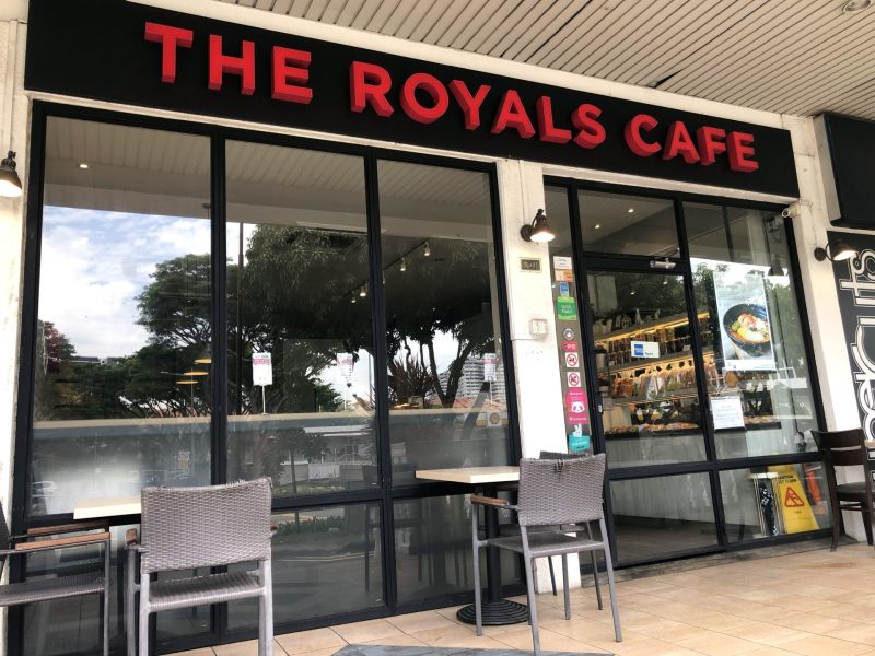 eateries in siglap - The royals cafe