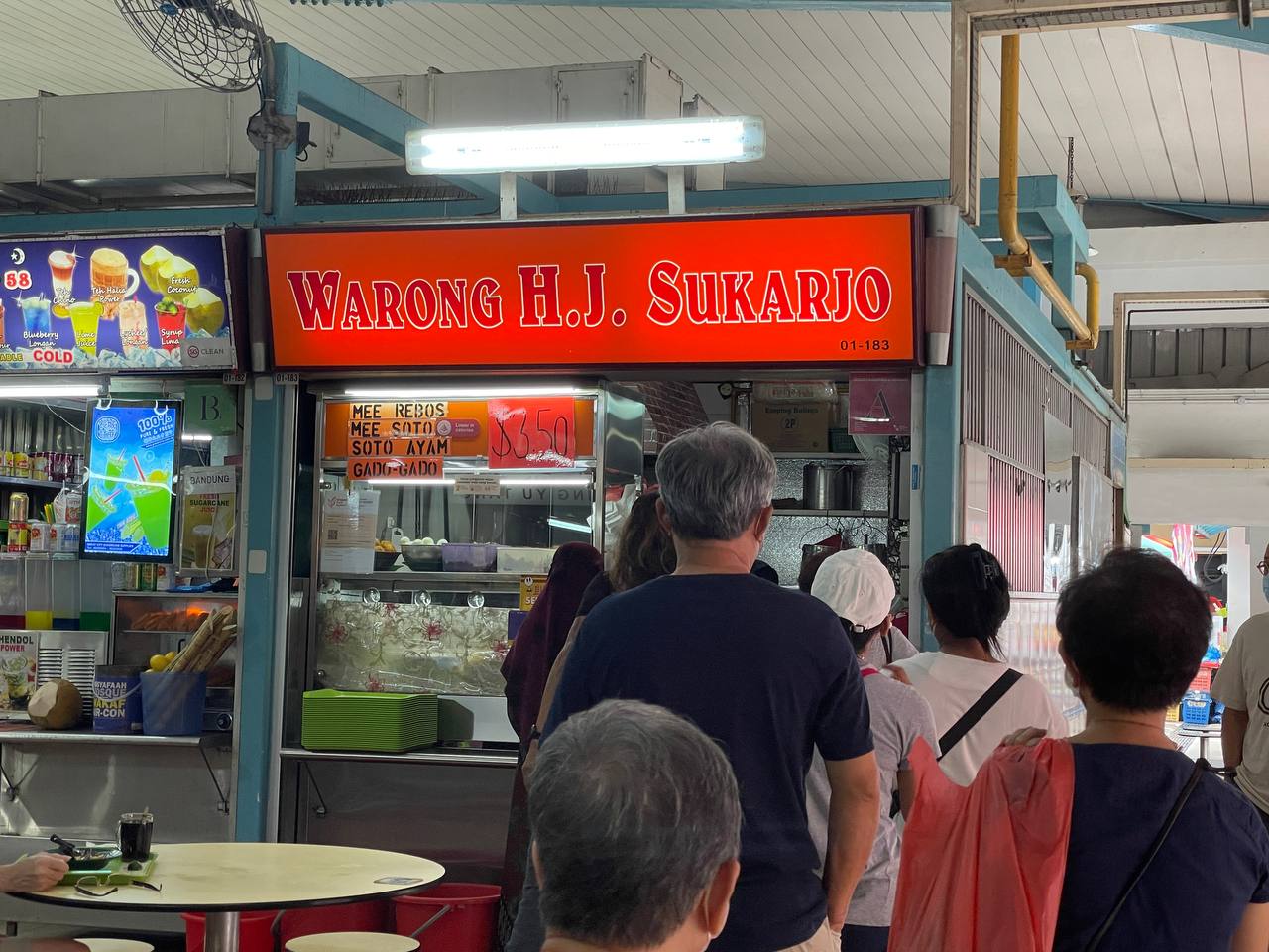 Warong H.J. Sukarjo - storefront