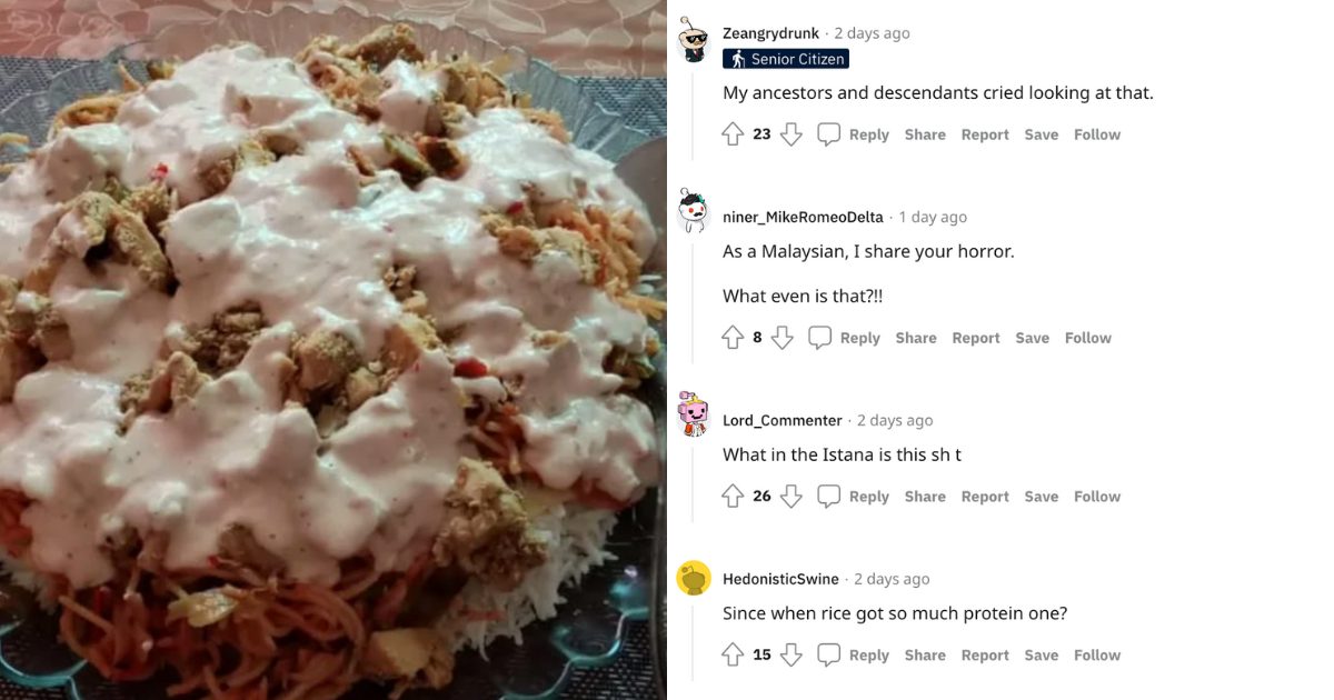 singaporean rice - reddit comments