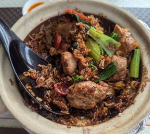 Circuit Road Hawker Centre - Nan Xing Claypot Rice, Chicken claypot rice