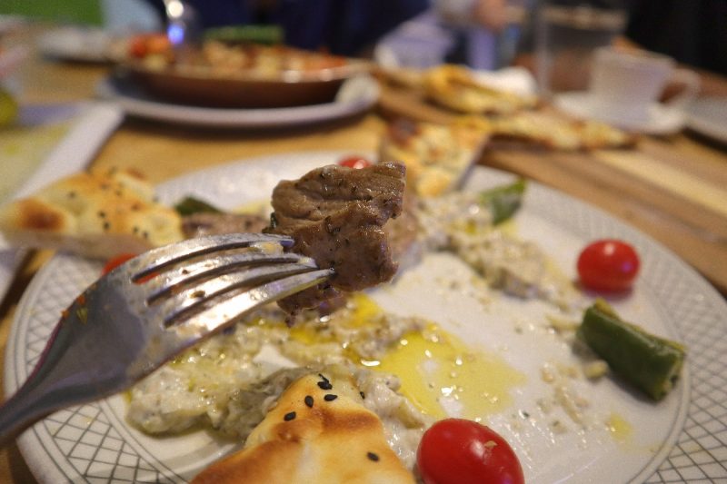the Mediterranean deli turk - beef slice