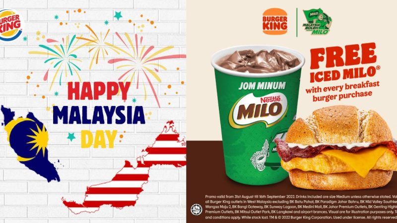 Burger King - Malaysia Day promo